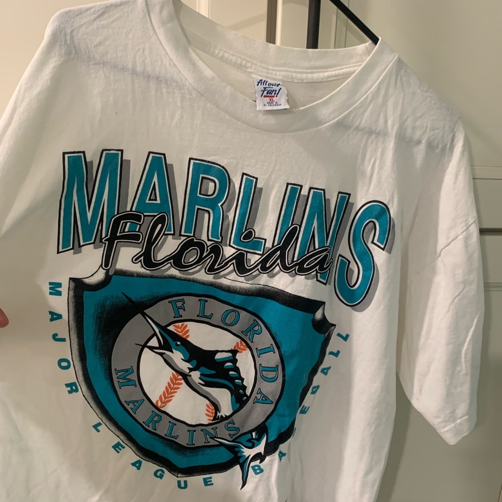Vintage Florida marlins tee